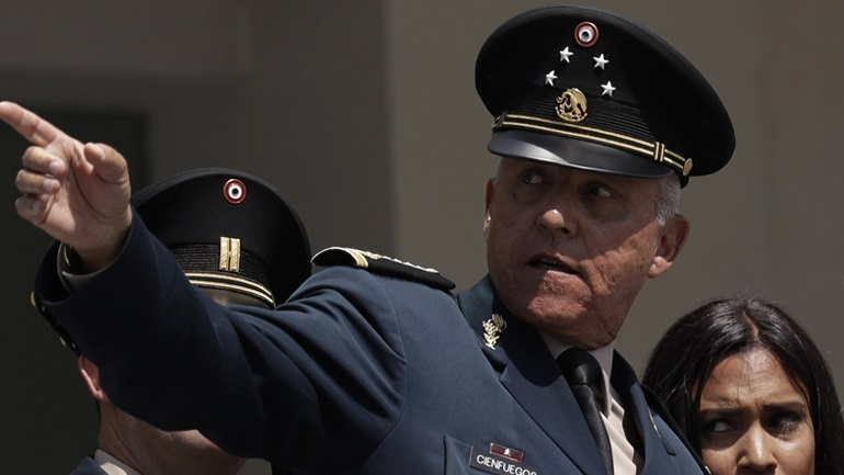 ΗΠΑ: Τερματίστηκε η ποινική δίωξη εναντίον του πρώην υπουργού Άμυνας του Μεξικού