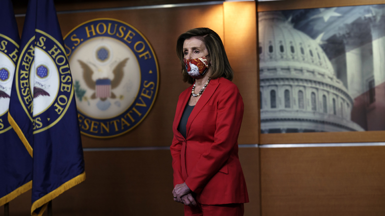 ΗΠΑ: Η Νάνσι Πελόζι επελέγη για μια ακόμη θητεία στην προεδρία της Βουλής των Αντιπροσώπων