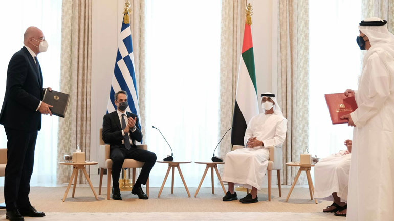 Δένδιας: Οι σχέσεις Ελλάδας-Ηνωμένων Αραβικών Εμιράτων αναβαθμίζονται σε στρατηγικό επίπεδο