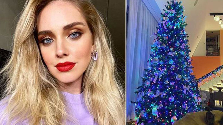 Chiara Ferragni: Δείτε την εντυπωσιακή χριστουγεννιάτικη διακόσμηση στο σπίτι της στο Μιλάνο