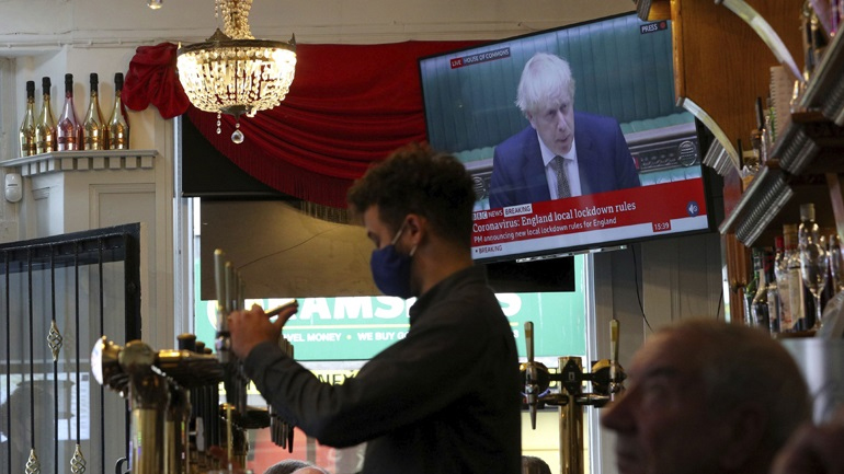 Βρετανία: Πέντε ημέρες lockdown για κάθε ημέρα χαλάρωσης των περιορισμών τα Χριστούγεννα
