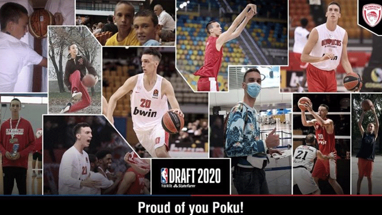 Ολυμπιακός: «Συγχαρητήρια, Πόκου. Υπερήφανοι για εσένα»