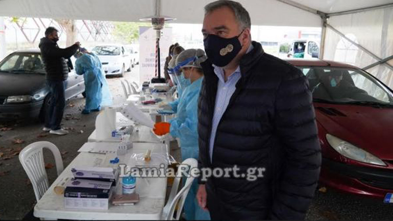 Λαμία: Μόλις το 3% των πολιτών που έκαναν rapid test βρέθηκαν θετικοί στον κορωνοϊό