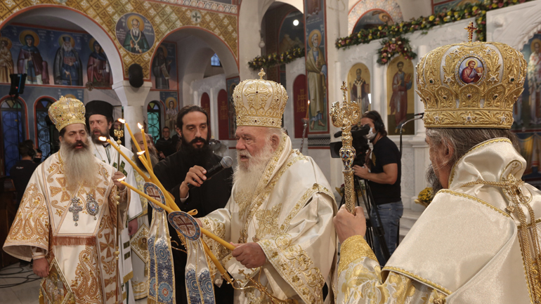 Ευχές του Οικουμενικού Πατριάρχη στον Αρχιεπίσκοπο Ιερώνυμο για ταχεία ανάρρωση Ευχές του Οικουμενικού Πατριάρχη στον Αρχιεπίσκοπο Ιερώνυμο για ταχεία ανάρρωση