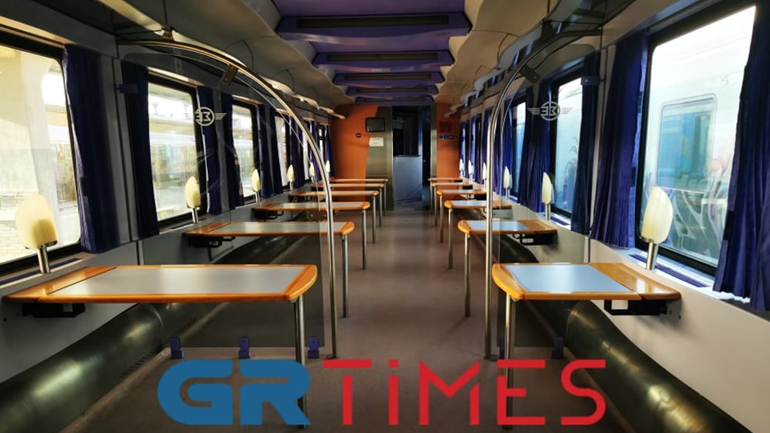 Τα βαγόνια που θα μεταφέρουν ασθενείς με covid-19 από τη Θεσσαλονίκη στην Αθήνα