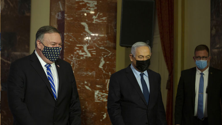 Ο Πομπέο έγινε ο πρώτος Αμερικανός υπ. Εξωτερικών που επισκέπτεται εβραϊκό οικισμό στη Δυτική Όχθη