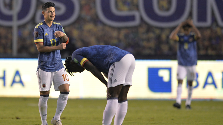 Τα επεισόδια στα αποδυτήρια της Κολομβίας διέψευσε ο Χάμες Ροντρίγκες