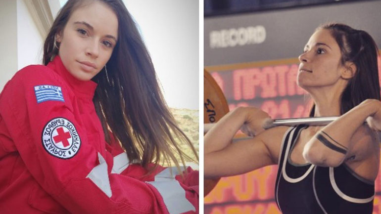 Από τα πλατό της Άρσης Βαρών, εθελόντρια στη μάχη για τον κορωνοϊό