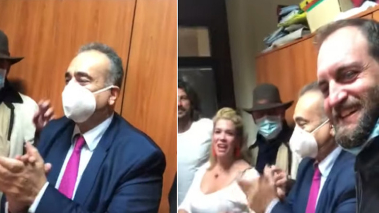 Η απόλυτη πρόκληση: «Σεισμός-σεισμός συνωστισμός» κραύγαζαν οι καλεσμένοι στο πάρτι του Βερβεσού