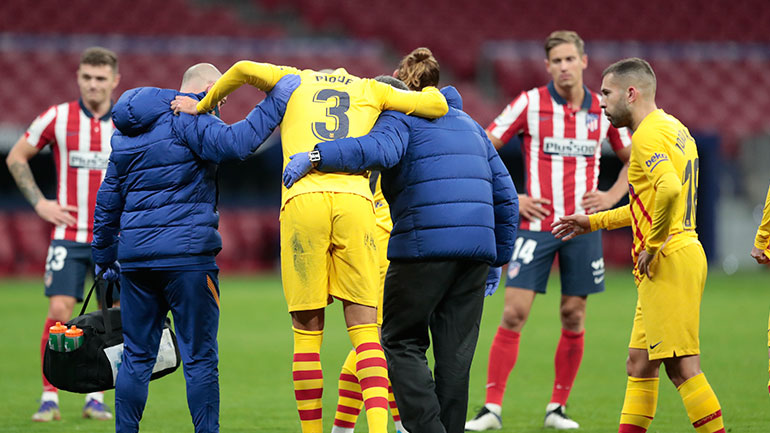 Μπαρτσελόνα: Στα… πιτς για πολύ καιρό Πικέ και Σέρχι Ρομπέρτο