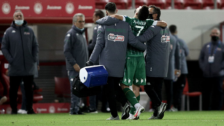 Παναθηναϊκός: Οστικό οίδημα ο Σαβιέρ