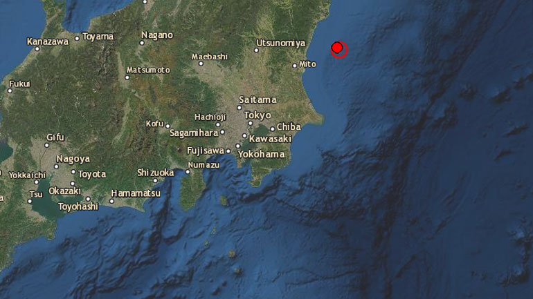 Σεισμική δόνηση 5,5 Ρίχτερ στην Ιαπωνία