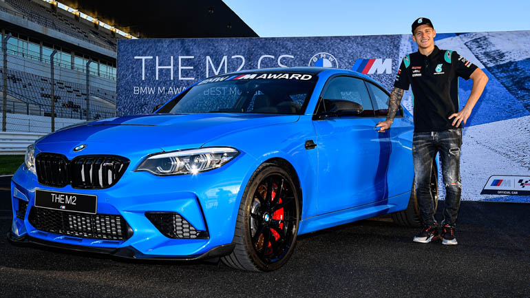 Ο Quartararo πήρε δώρο την υπέροχη BMW M2 CS