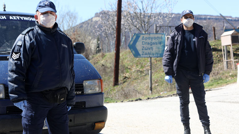 Συνεχίζεται ο εφοδιασμός των αστυνομικών υπηρεσιών με υγειονομικό υλικό