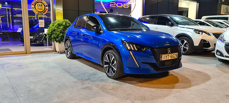 Το αμιγώς ηλεκτρικό 208 το οποίο παραλάβαμε από την Peugeot Κούτλας