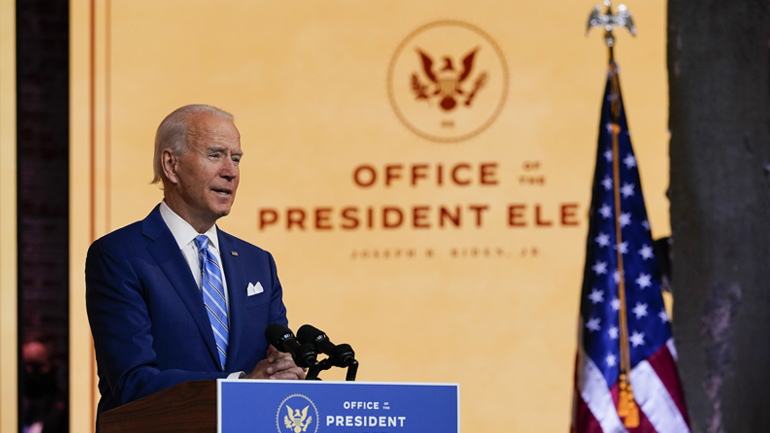 Μπάιντεν: Οι Αμερικανοί δεν θα δεχθούν να μην γίνουν σεβαστά τα αποτελέσματα των εκλογών