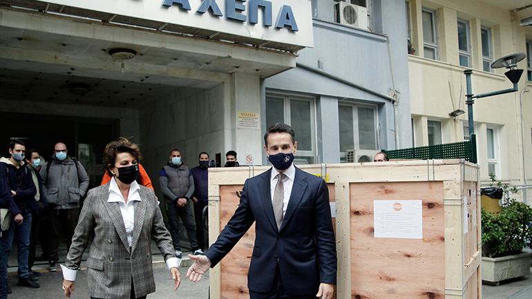 Η MYTILINEOS συνδράμει στο έργο των ελληνικών νοσοκομείων