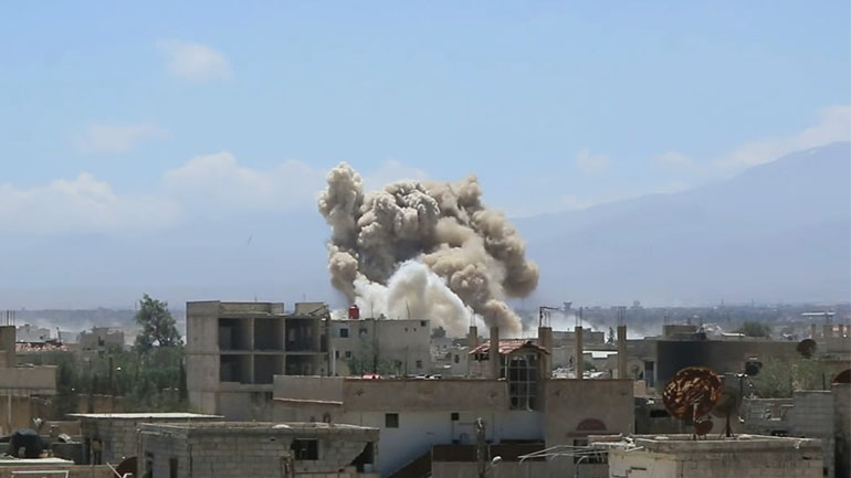 Συρία: Τουλάχιστον οκτώ φιλοϊρανοί μαχητές σκοτώθηκαν σε ισραηλινές επιδρομές