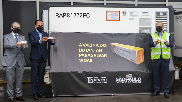 Βραζιλία: Το Σάο Πάολο θα χρησιμοποιήσει το εμβόλιο της κινεζικής Sinovac εάν λάβει έγκριση σε άλλες χώρες