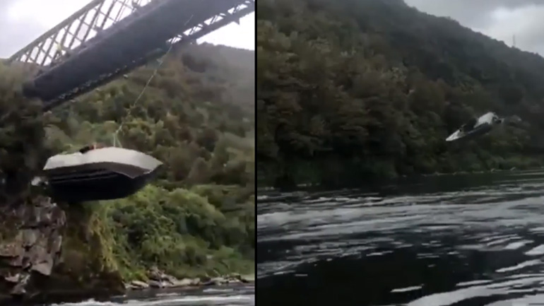 Κάνοντας κούνια με ένα ταχύπλοο