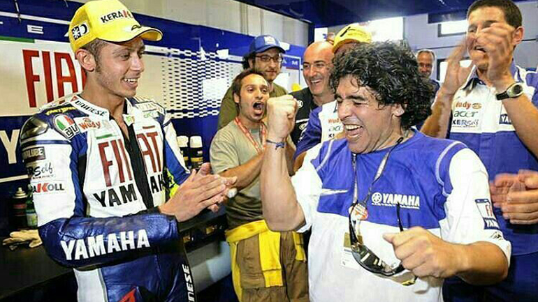 Όταν ο Diego συνάντησε τον Valentino