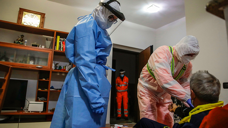 Ιταλία: Ανακοινώθηκαν 29.003 νέα κρούσματα και 822 θάνατοι εξαιτίας του Covid-19 σε ένα 24ωρο