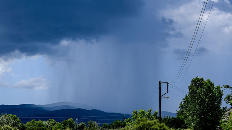 Χαλκιδική: Πέντε τηλεμετρικοί σταθμοί θα «παρακολουθούν» το ύψος της βροχής