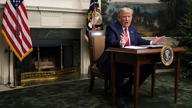 ΗΠΑ: Ο Τραμπ έκανε ακόμα ένα βήμα προς την αποδοχή της ήττας του στις εκλογές