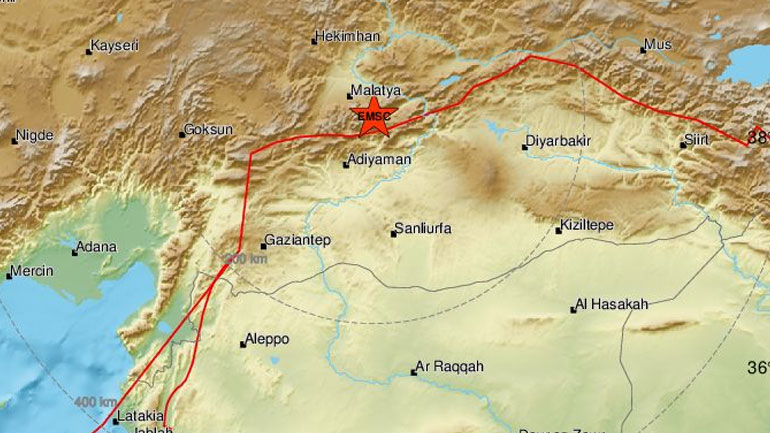 Σεισμός 4,6 Ρίχτερ στην ανατολική Τουρκία
