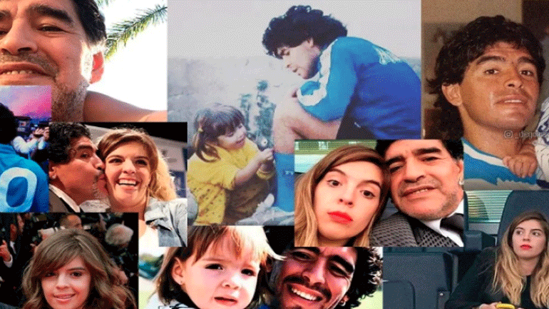 Μαραντόνα: Το συγκινητικό «αντίο» της Ντάλμα στον πατέρα της