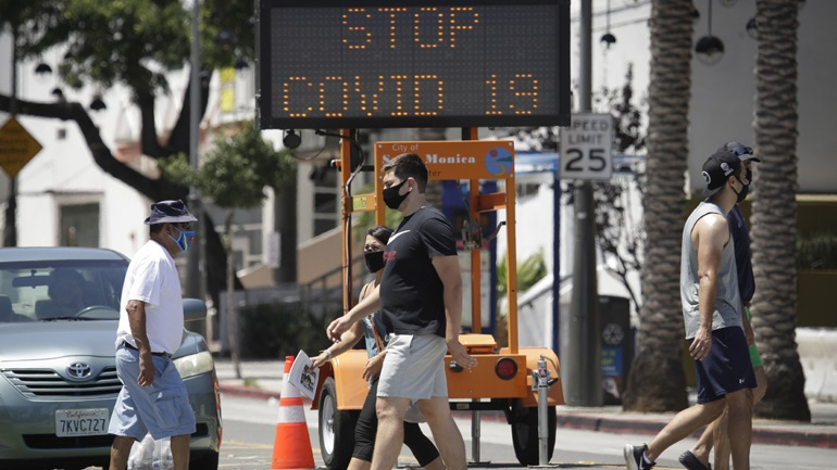 ΗΠΑ: Νέα περιοριστικά μέτρα στην κομητεία του Λος Άντζελες