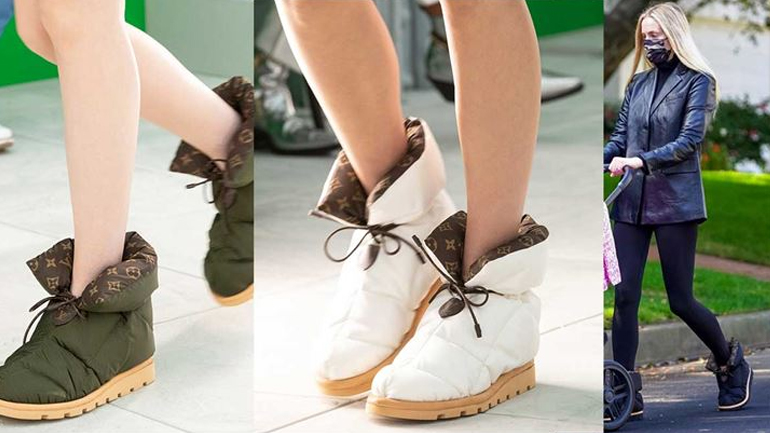 Pillow boots: Η «απάντηση» του οίκου Louis Vuitton στις μπότες Ugg