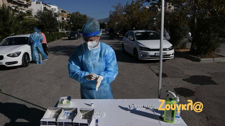 Σε εξέλιξη drive through εξέταση για κορωνοϊό στη Γλυφάδα