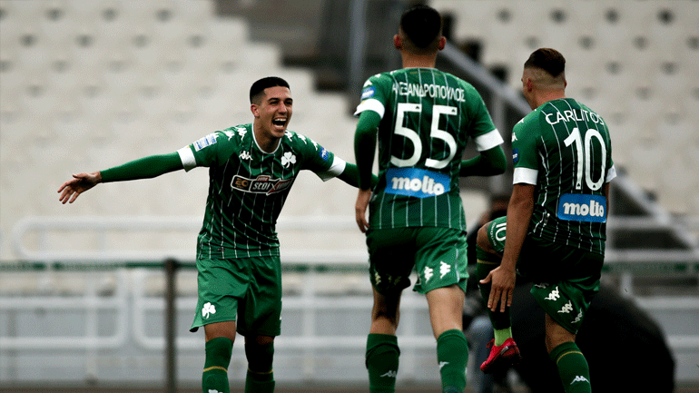 Επέστρεψε στις νίκες ο Παναθηναϊκός, 2-1 τον Παναιτωλικό