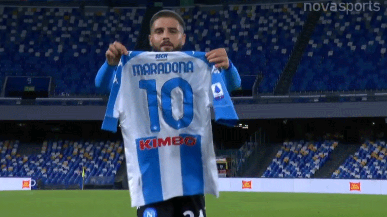 Ο Ινσίνιε πέτυχε γκολ και το αφιέρωσε στον Μαραντόνα!