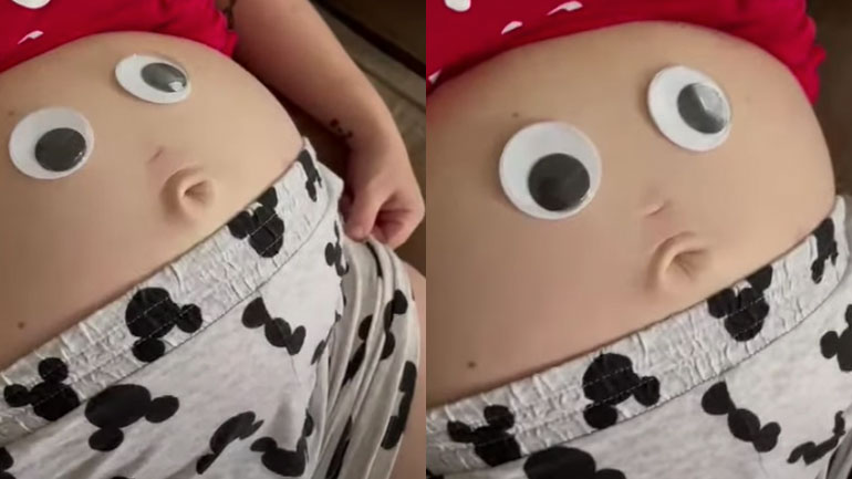 Μια πολύ ενθουσιασμένη κοιλιά