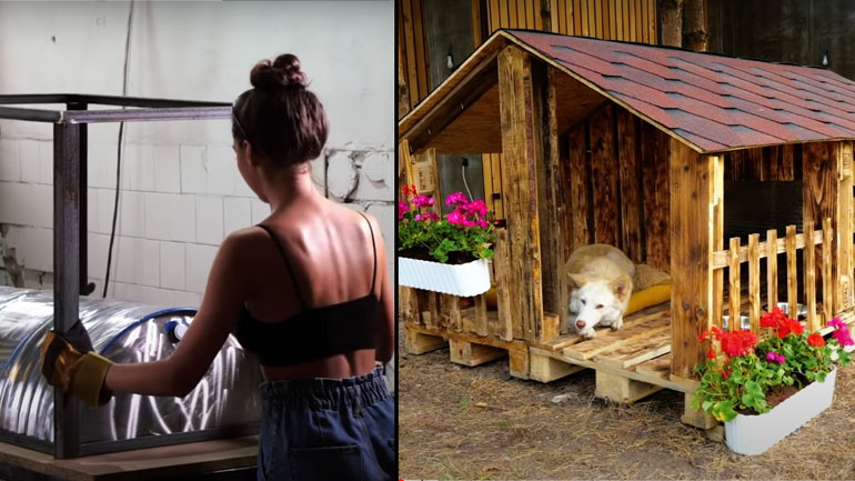 DIY ενδιαφέρουσες κατασκευές