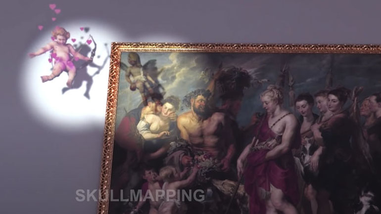 Ο Έρως δραπετεύει από έναν πίνακα του Ρούμπενς