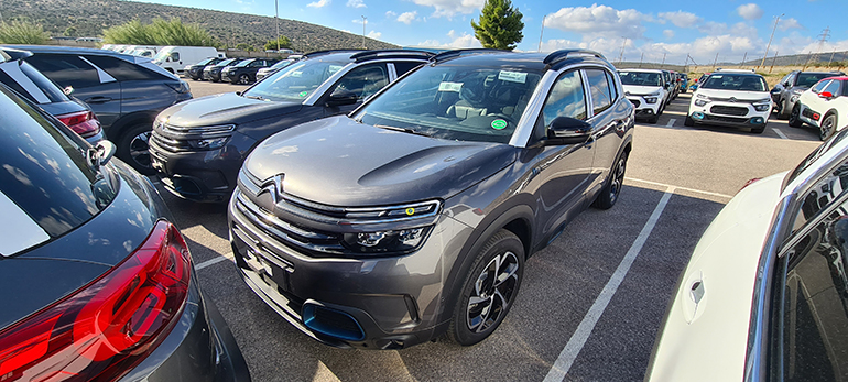 To Citroen C5 Aircross Hybrid επί ελληνικού εδάφους
