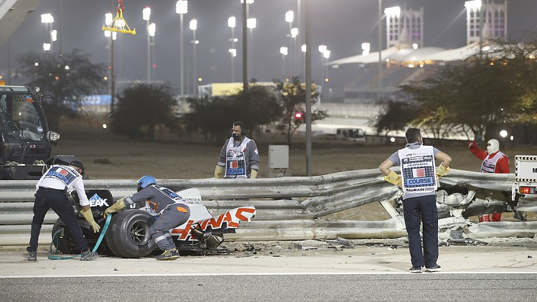 Ξεκίνησε έρευνα για το ατύχημα του Grosjean