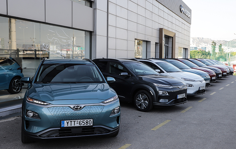 Τα ηλεκτρικό Hyundai Kona