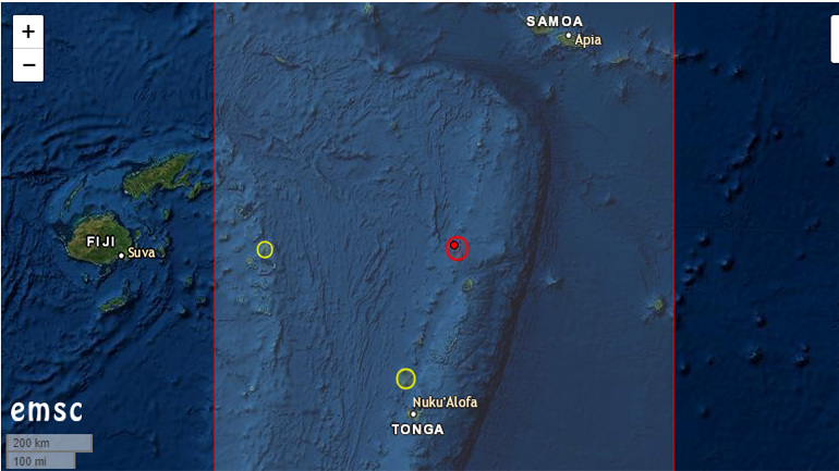 Σεισμός 5,5 Ρίχτερ στον Ειρηνικό Σεισμός 5,5 Ρίχτερ στον Ειρηνικό