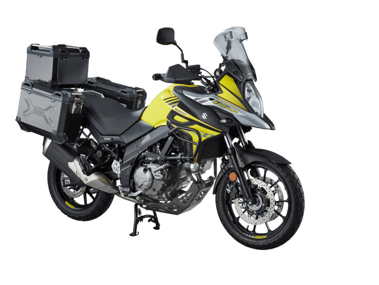 Το V-Strom 650 με ολόκληρη την... προίκα του