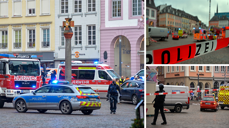 Αυτοκίνητο έπεσε σε πεζούς στο Τριρ της Γερμανίας