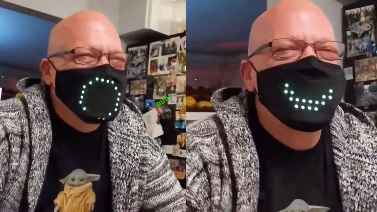 H μάσκα που χαρίζει γέλιο