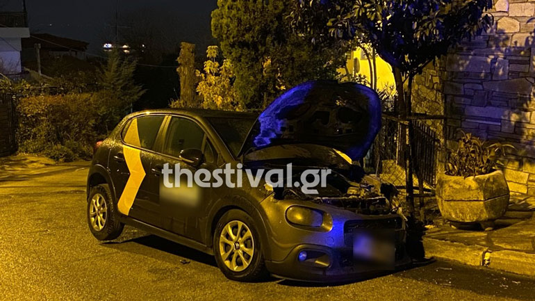 Θεσσαλονίκη: Εμπρηστική επίθεση σε αυτοκίνητο στην Άνω Πόλη