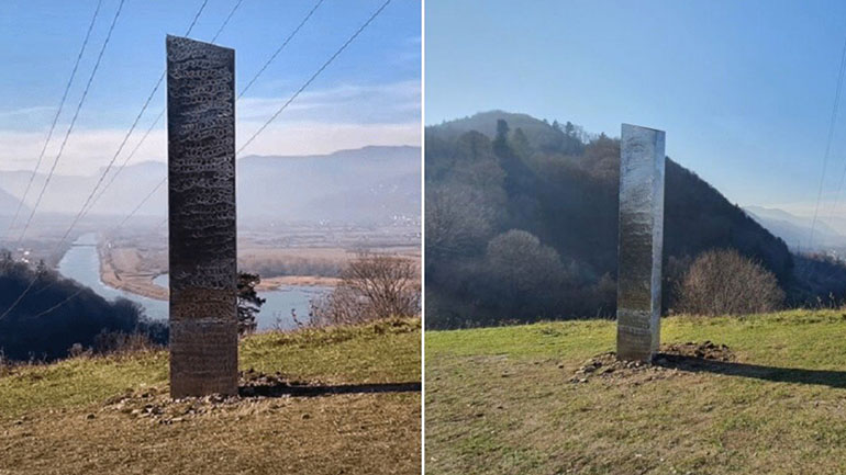 Από τη Γιούτα στη Ρουμανία: Μυστηριώδης μονόλιθος εμφανίστηκε και στη βαλκανική χώρα