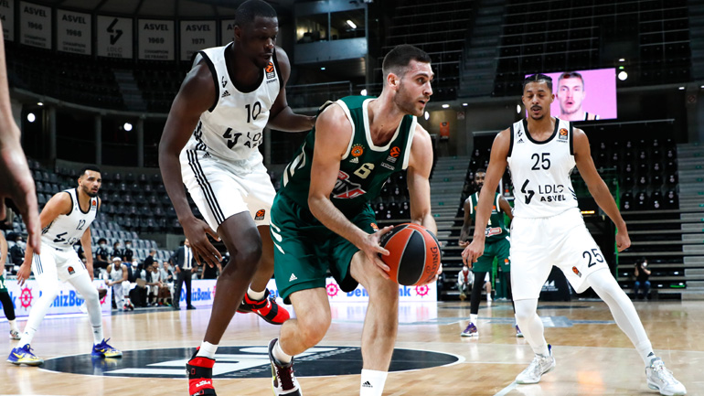 Βαριά ήττα για τον Παναθηναϊκό στη Γαλλία, 97-73 η Βιλερμπάν