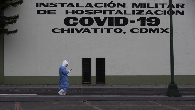 Covid-19: 825 θάνατοι το τελευταίο 24ωρο στο Μεξικό