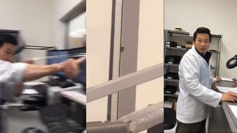 Εξολοθρευτής μυγών με λαστιχάκι